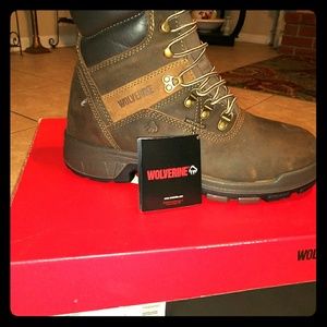 Wolverine mens work boots